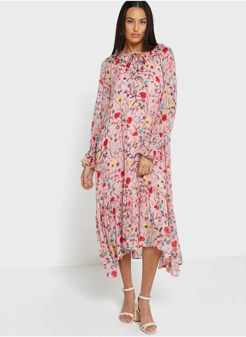 GANT Floral Printed Dress