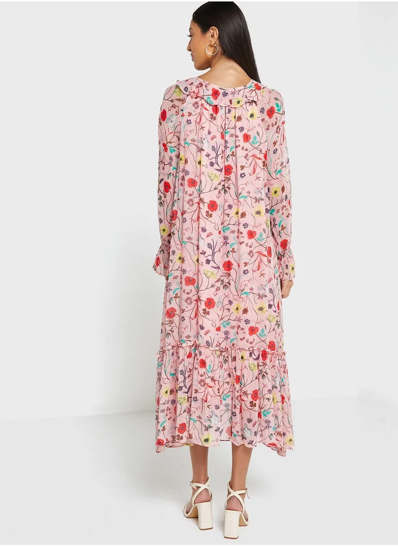 GANT Floral Printed Dress