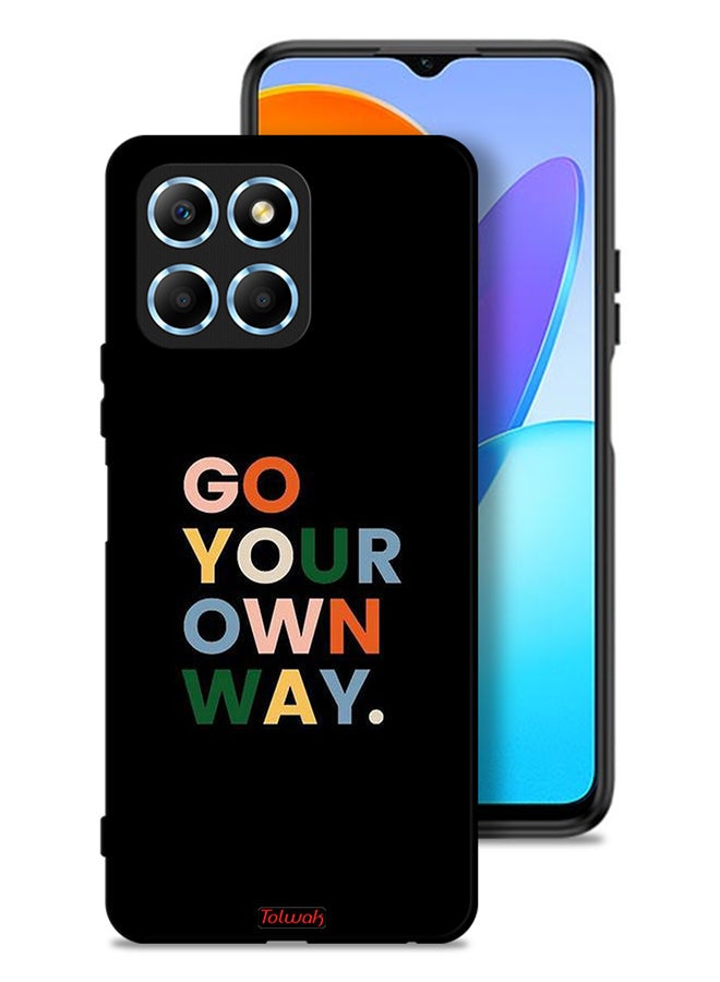 Tolwak Honor X8 5G Protective Case Cover Go Your Own Way - Image 1
