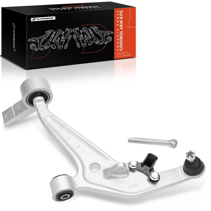 A-Premium APremium Front Left Lower Control Arm with Ball Joint  Bushing Compatible with Nissan XTrail 20052006