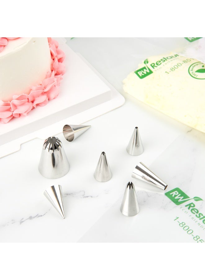 Restaurantware Pastry Tek Piping Tip, 1 Open Star Decorating Tip - #16, Dent-Resistant, Stainless Steel Icing Tip, Dishwasher-Safe, Decorate Cupcakes, Cakes, or Cookies - Image 5