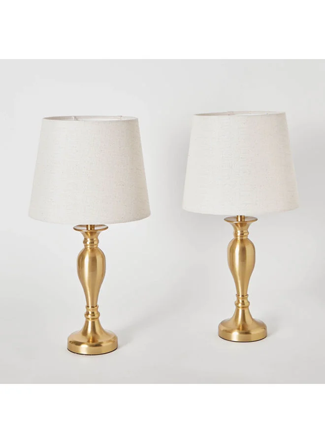 Home Box Scotia 2-Piece Table Lamp Set 23 x 43 x 23 cm