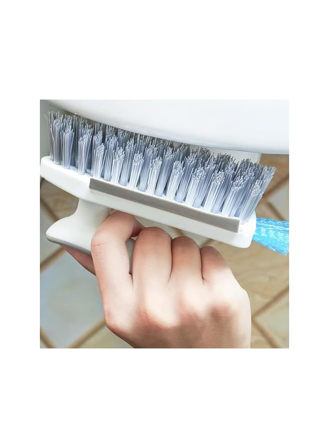 promass Cleaning Brushes, 4-in-1 Floor Scrub Brush, Tile Grout Cleaner Brush, Corner Crevice Scrubber Baseboards Brush, Tool Groove Brush, Multi-purpose Scrubbing Tools for Living Room and Kitchen - Image 5