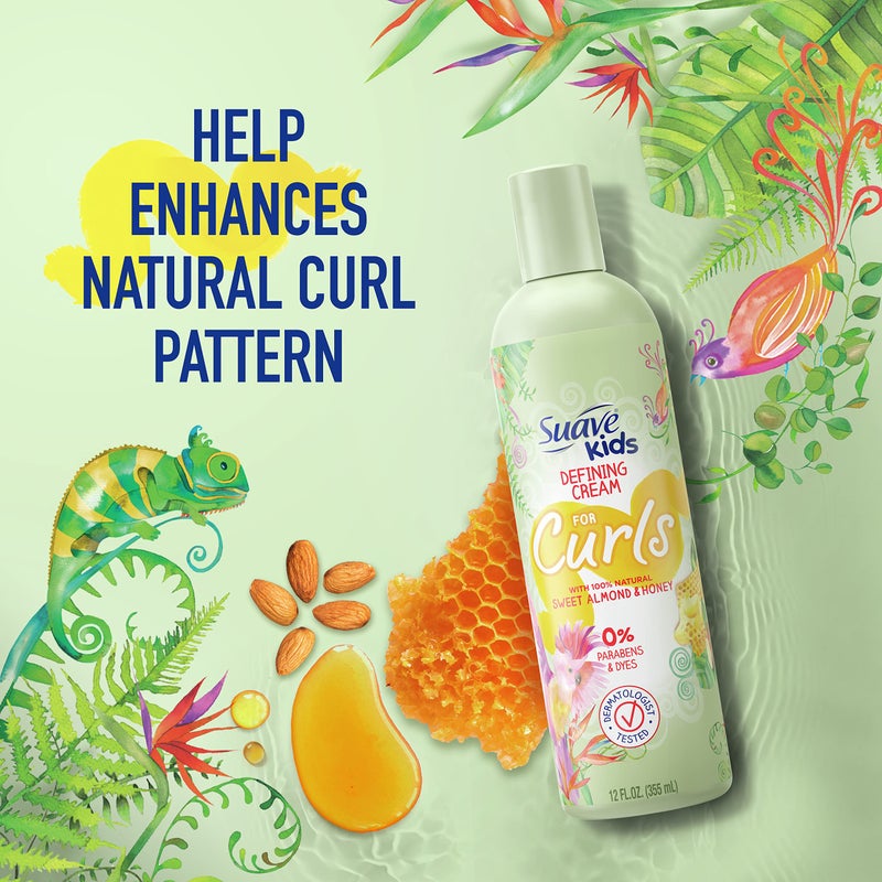 Suave Kids Defining Cream For Curls 12 Ounce - Image 3
