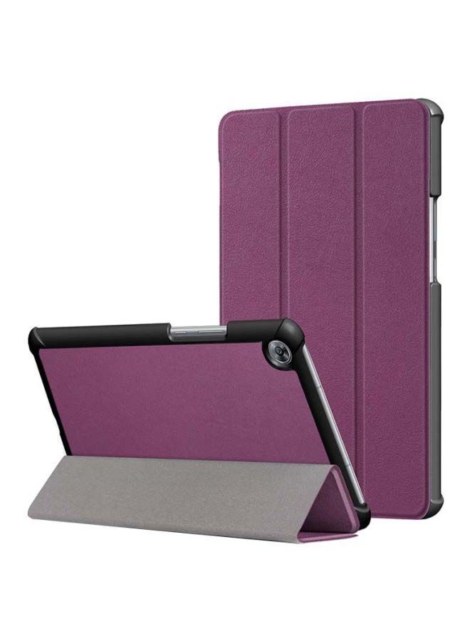 NIBEMINENT Folio Case Cover For Huawei MediaPad M5 8.4-Inch Purple