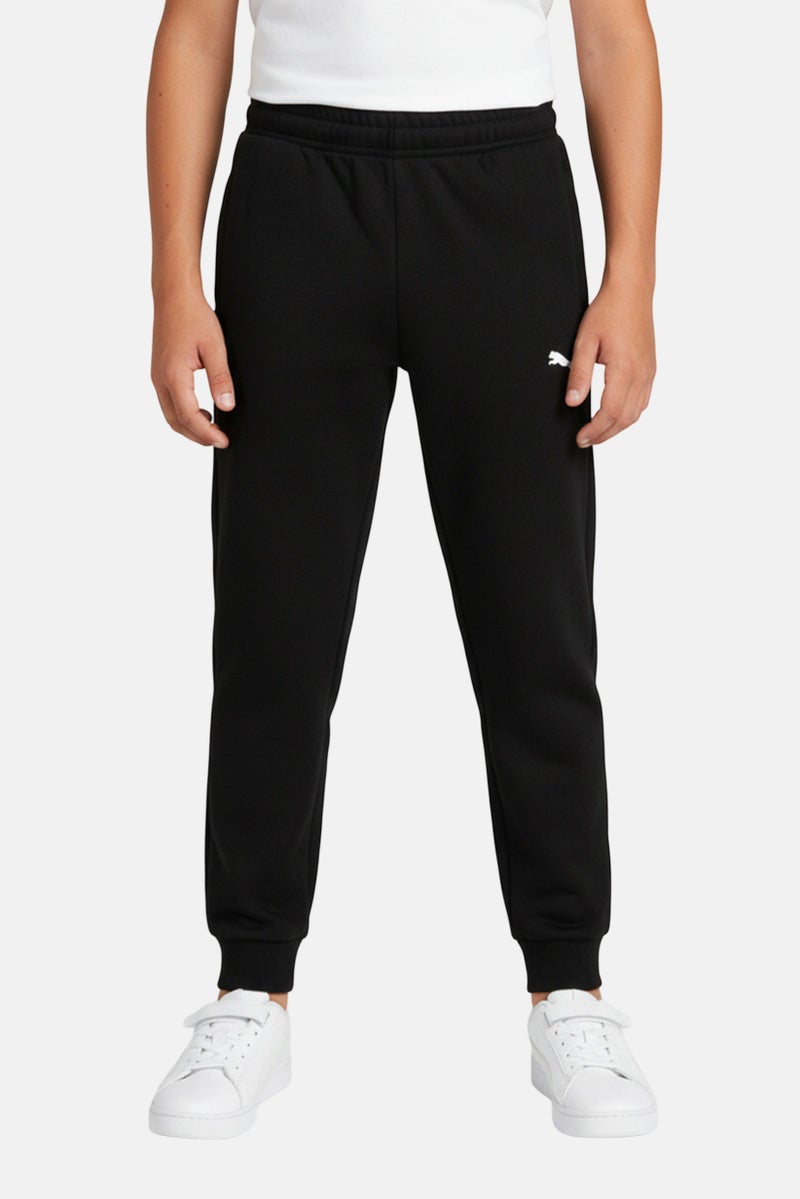 PUMA Kids Boy Sportswear Fit Running Jogger Pants, Black - Image 1