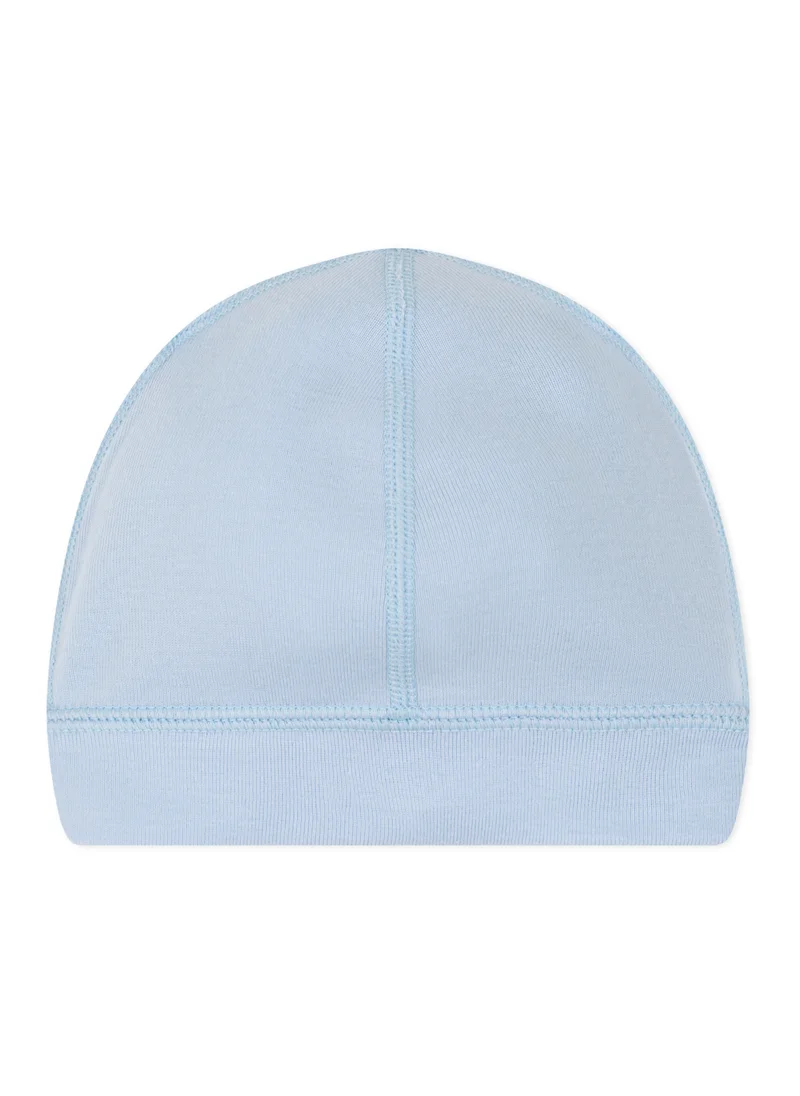 Petit Bateau Plain cotton baby bonnet