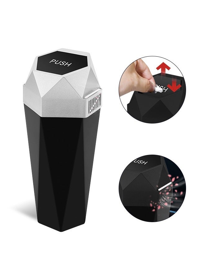 Generic Multi-Purpose Car Trash Can with Leak-Proof Design, Auto Trash Container with Garbage Bag and Aromatherapy Sheet, Fits most cars  - Image 1