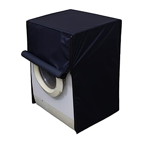 Lithara Waterproof Front Load Washing Machine Cover 7 Kg, 7.2 Kg, 7.5 Kg, 8 Kg (Blue) - Image 2