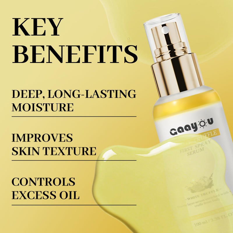 Gaayou White Truffle First Spray Serum Deep Hydrating Face Mist Light-Weight Facial Mist Korean Skin Care Face Spray Serum for All Skin Types,Smooths & Firming Wrinkles - 3.38 Fl Oz. - Image 4