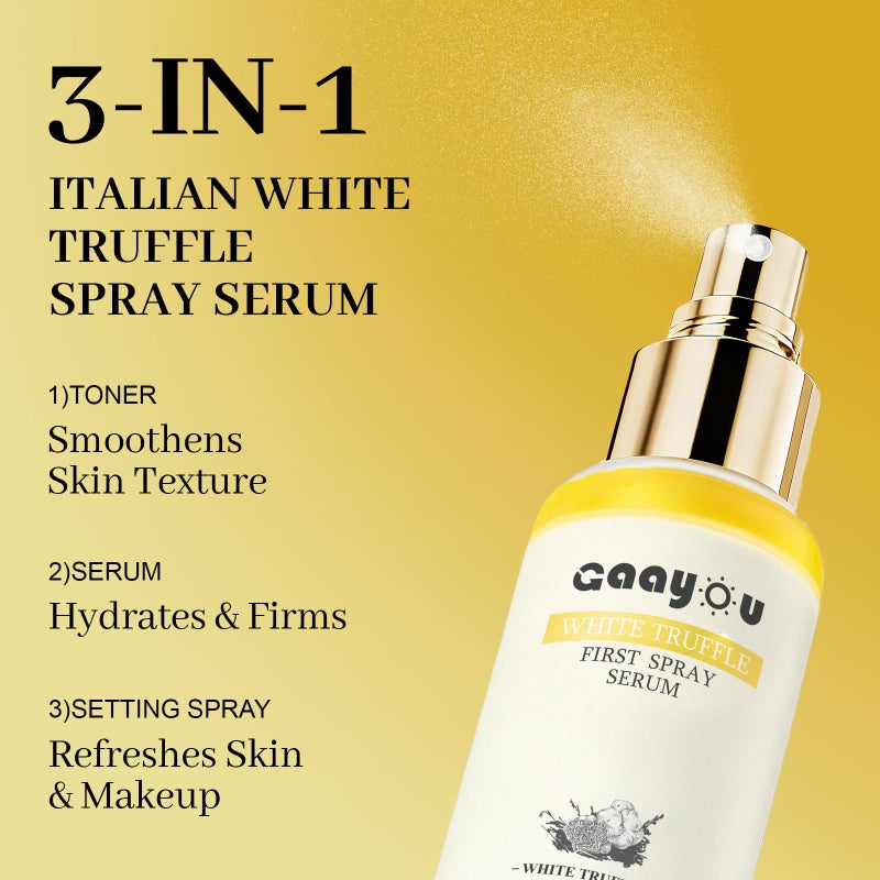 Gaayou White Truffle First Spray Serum Deep Hydrating Face Mist Light-Weight Facial Mist Korean Skin Care Face Spray Serum for All Skin Types,Smooths & Firming Wrinkles - 3.38 Fl Oz. - Image 2