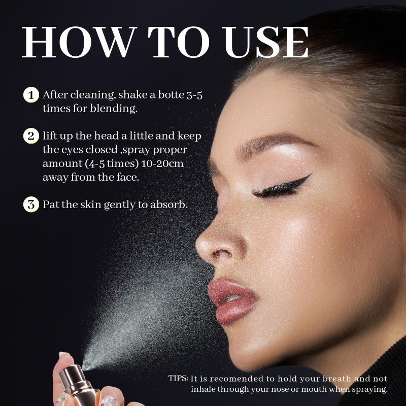 Gaayou White Truffle First Spray Serum Deep Hydrating Face Mist Light-Weight Facial Mist Korean Skin Care Face Spray Serum for All Skin Types,Smooths & Firming Wrinkles - 3.38 Fl Oz. - Image 5