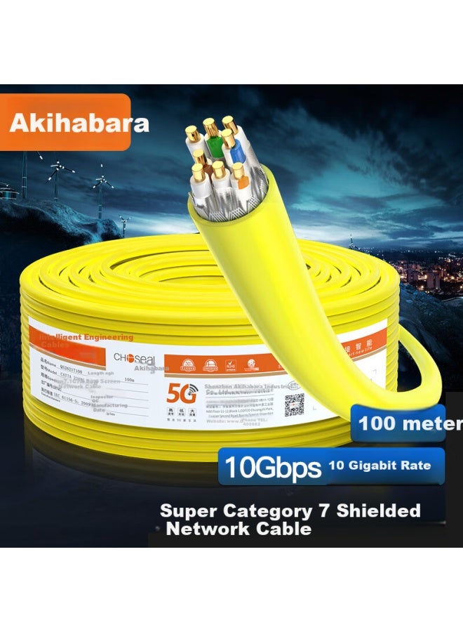 Choseal 7a Cat7 Ethernet Cable 100m Qs2621t100 - Image 1