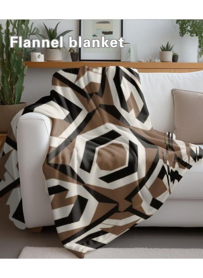 general Traditional flannel thin blanket (warm and comfortable, suitable for sleep, gaming, dust removal and sandproof) 150cm*200cm - 4 - Image 5