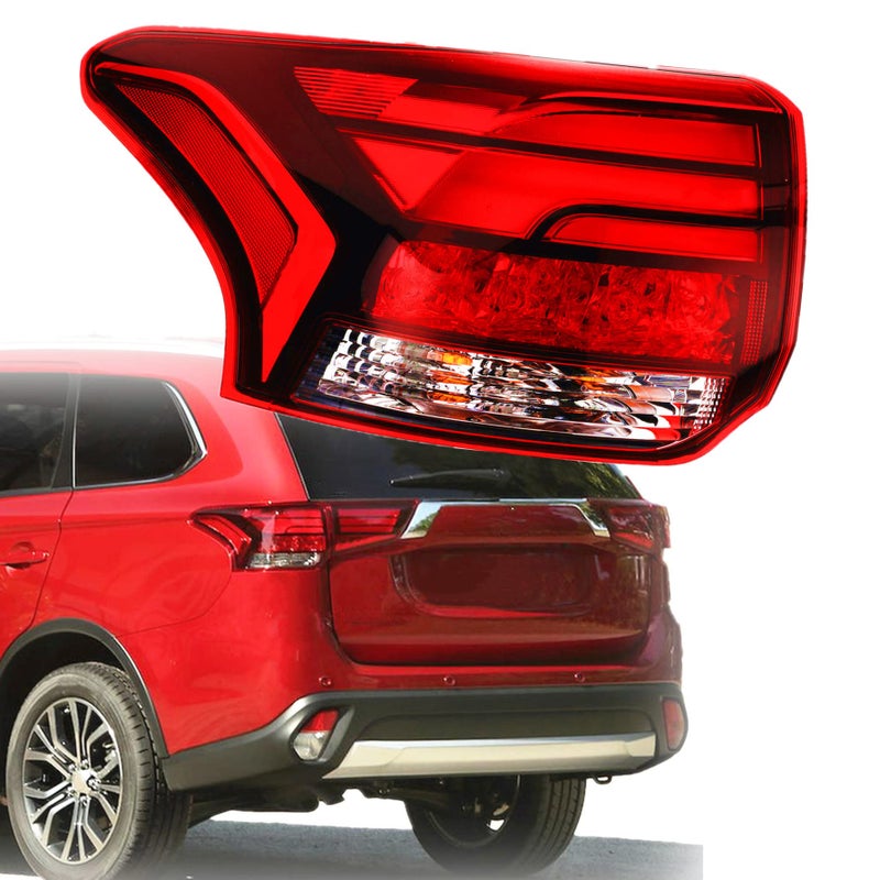 munirater 1Pack Rear Left Tail Light Brake Lamp Assembly Replacement for Outlander 20162021 Outer Driver Side