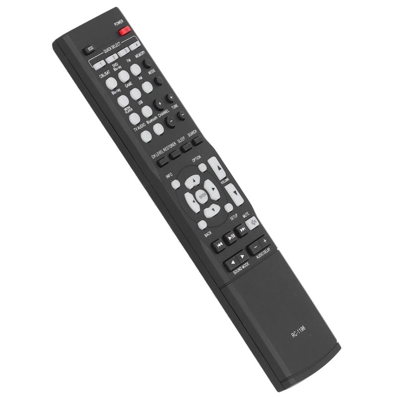 جهاز تحكم عن بعد لجهاز استقبال الصوت والفيديو من دينون AVR-X520BT AVR-S500BT AVR-S510BT AVR-X510BT - مصنوع من مادة ABS عالية الجودة مقاومة للتآكل ومتينة - مسافة التحكم تصل إلى 33 قدمًا للمسرح المنزلي - Image 3