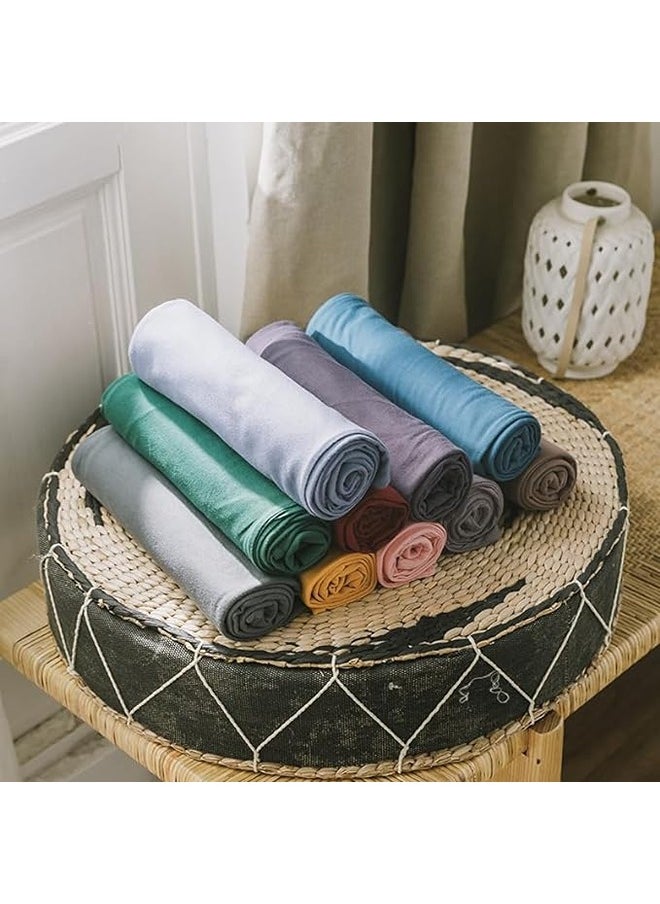 QBED Plain Cotton Sheet Set of 3 Turquoise  - Image 2