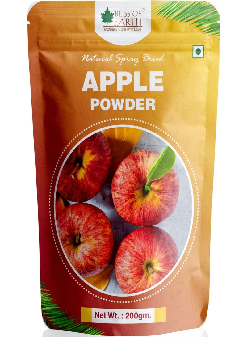 BLISS OF EARTH Bliss of Earth 200GM of Apple Powder Natural Spray Dried Great for Smoothie Apple juice bake apple pie - Image 1