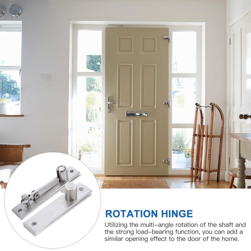 Heavy Duty Stainless Steel Concealed Pivot Hinge For Commercial And Residential Wood Doors - Image 4