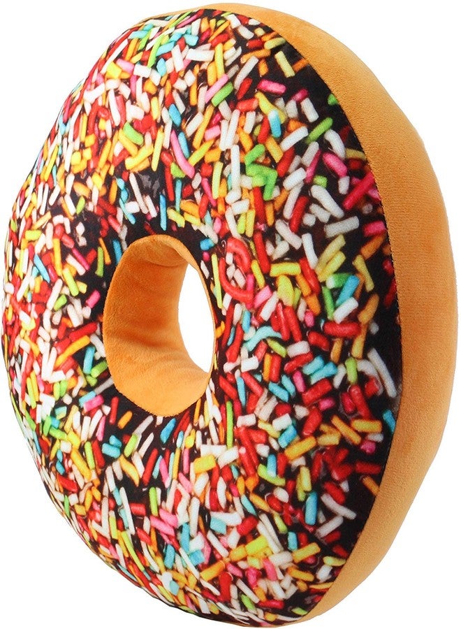 Wemi TIPINOICE Large Doughnut Throw Pillow Soft Novelty Doughnut Shaped Ring Plush Cushion Pillow 40cm - Image 2