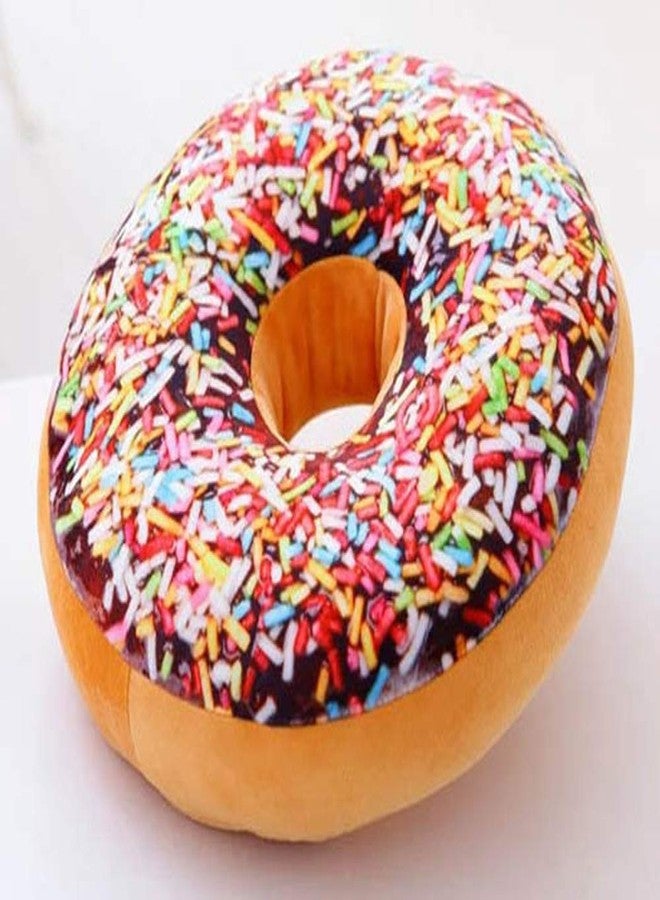 Wemi TIPINOICE Large Doughnut Throw Pillow Soft Novelty Doughnut Shaped Ring Plush Cushion Pillow 40cm - Image 3