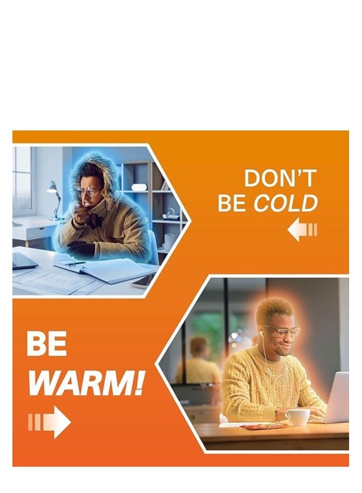 Hand Warmer Value Pack (10 Pcs), Disposable Hand Warmers, 8 Hours Heating, Super Long Lasting - Natural - Air Activated, for Body, Hands & Toes - Odorless Hot Hand Warmer for Winter Outdoor Activities - Image 2