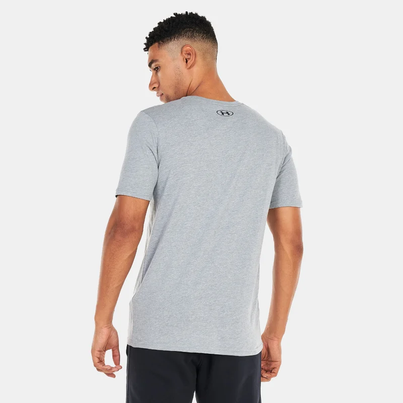 اندر ارمر تيشيرت لوجو سبورتستايل للرجال