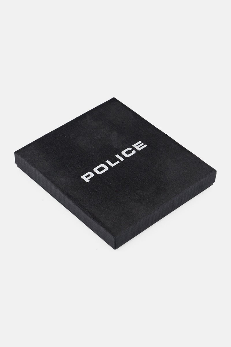 POLICE Men Brand Logo Card Holder L 8 x H 10,5 x W 0,5 cm, Black  - Image 4