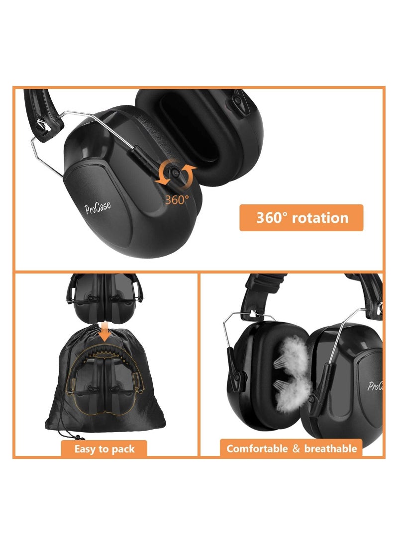 Noise Reduction Ear Muffs 2 Pack