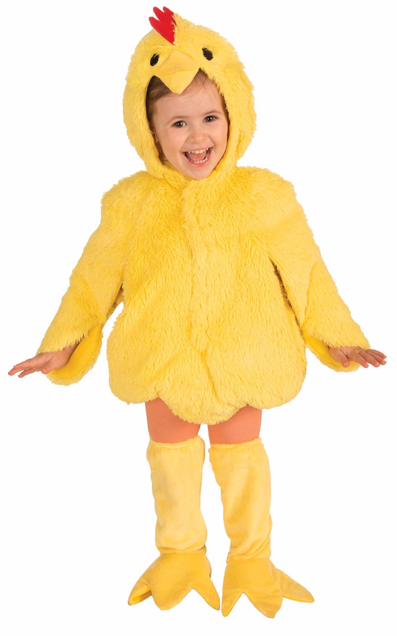 Forum Novelties Plush Cuddlee Lovable Chicken Costume Toddler Size