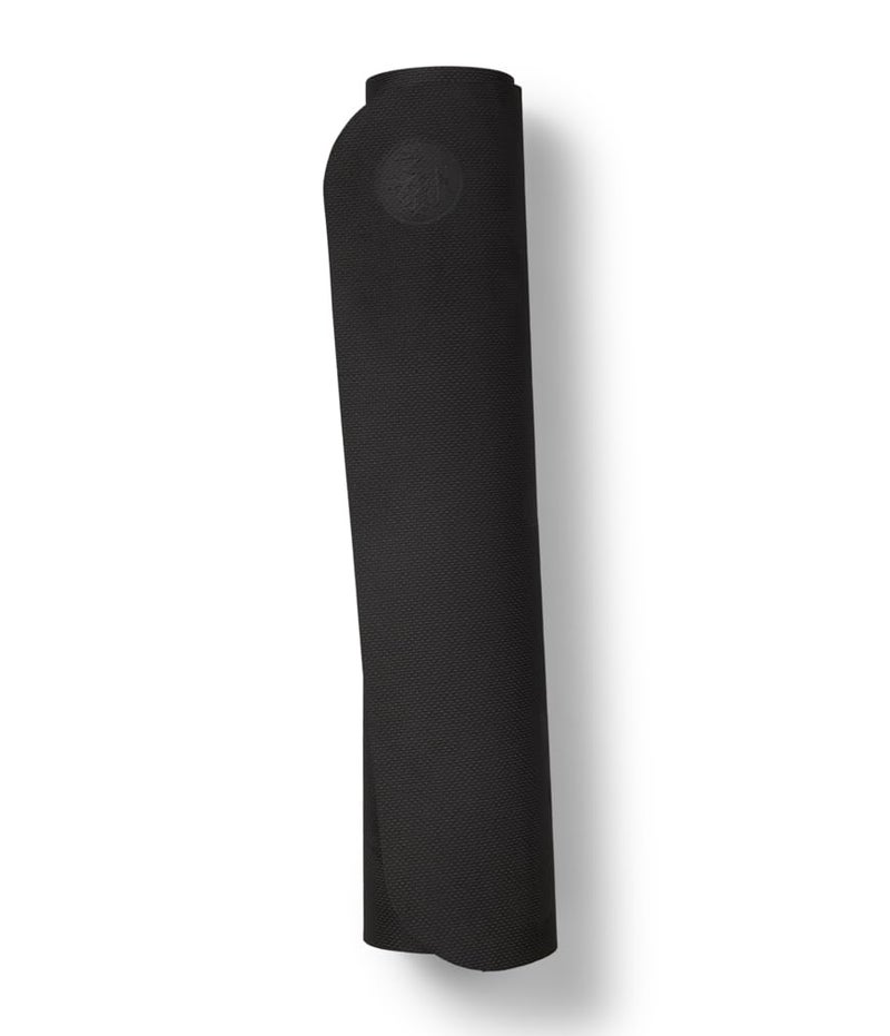 Manduka Begin Yoga Mat 68" - 5mm Cushioning | Comfortable, Lightweight & Reversible with Alignment Stripe | Budget-Friendly | 68 x 24 inches | Moon Black - Image 2