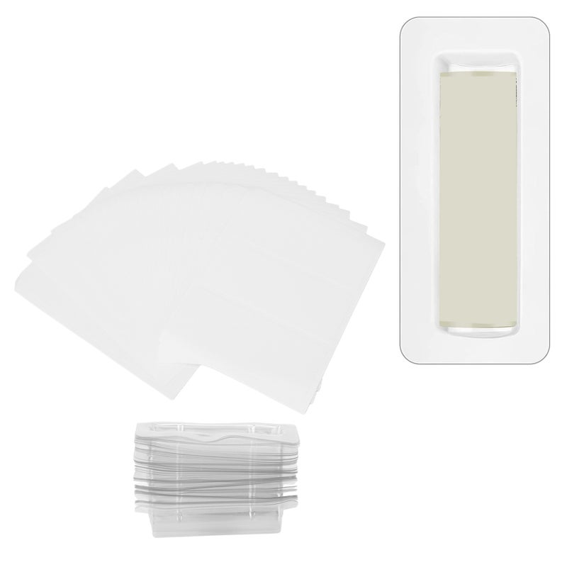 60pcs Lip Balm Pouches Professional DIY Clear Plastic Lip Balm Pouch Money Holder with Adhesive - Image 2