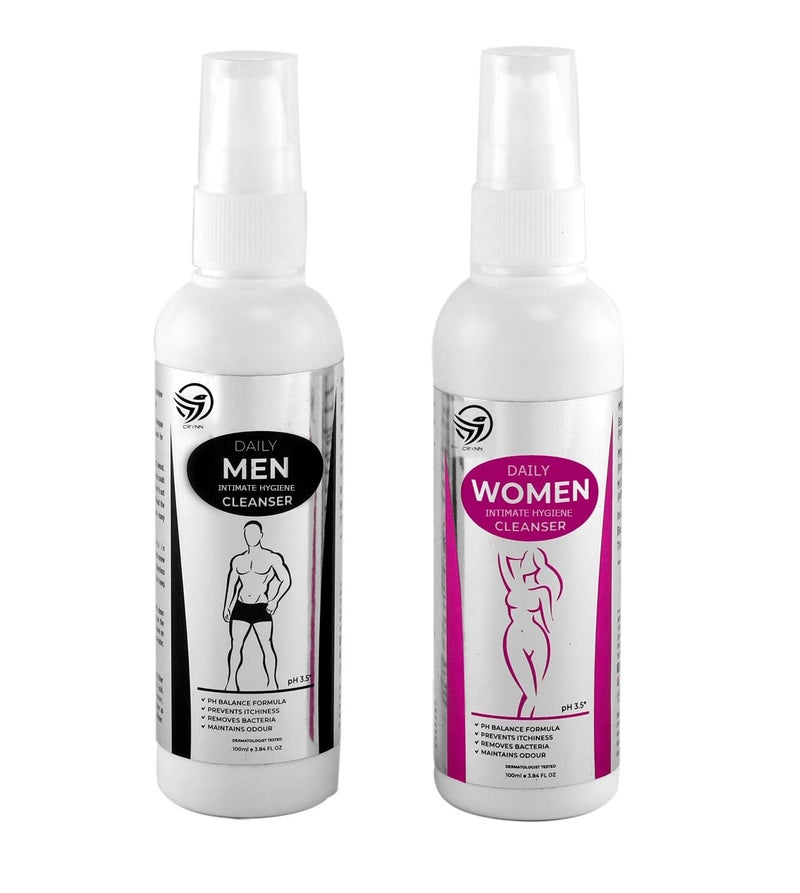 Crynn Daily Men Women Intimate Hygiene Cleanser Gel Wash2 Item In The Set - Image 1