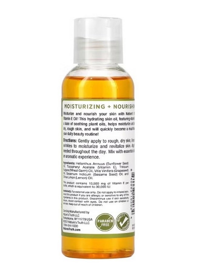 Nature's Truth E Oil Lemon 30000 IU 13500 mg 4 fl oz 118 ml  - Image 2