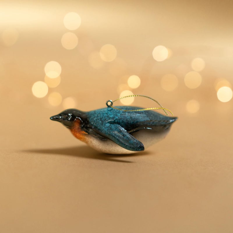 رينجورا حلي طيور البطريق الحلي اليدوية الحلي طلاء البطريق لعيد الميلاد ، زخارف عيد الميلاد زخارف البطريق لحلي الشجرة الساحلية لعيد الميلاد 2024 هدايا طيور البطريق بواسطة رينجرا - Image 5