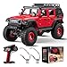 VEVOR سيارة VEVOR RC كراولر 124 مقياس سيارة RC كراولر لجميع التضاريس 4WD شاحنة طرق وعرة مع ضوء LED 2 بطاريات قابلة للشحن سيارة سباق قابلة للتعديل هدية للبالغين - Image 3