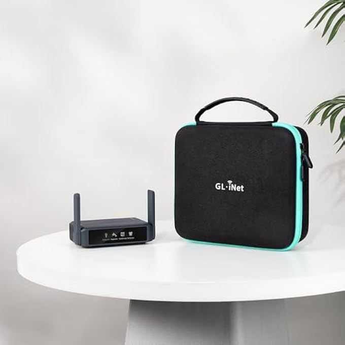 GL.iNet TRAVEL LARGE ORGANIZER POUCH CASE | HARD DRIVE BAG | COMPATIBLE WITH CHARGERS, CABLES, TRAVEL ROUTERS, AND CELLULAR ROUTERS (X2000 X3000 XE3000 - Image 2