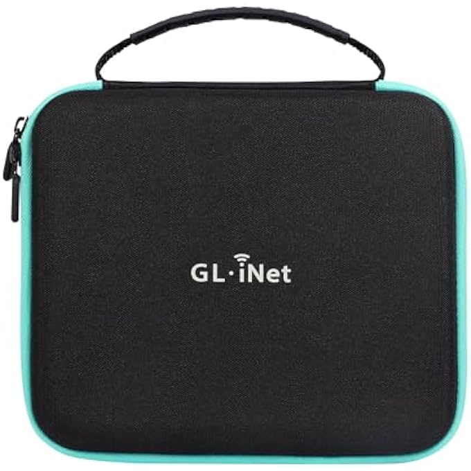 GL.iNet TRAVEL LARGE ORGANIZER POUCH CASE | HARD DRIVE BAG | COMPATIBLE WITH CHARGERS, CABLES, TRAVEL ROUTERS, AND CELLULAR ROUTERS (X2000 X3000 XE3000 - Image 1