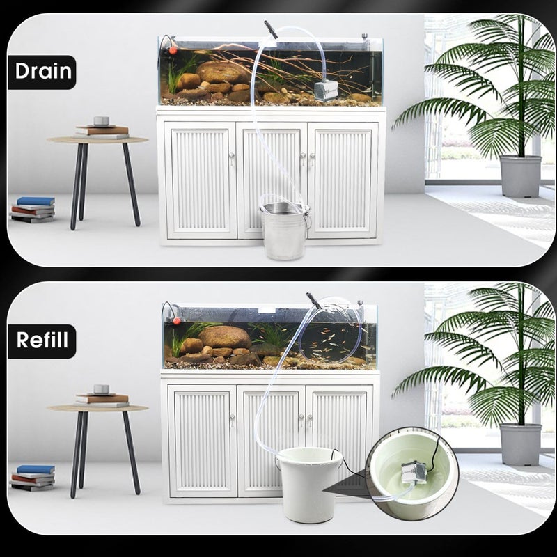 VAYINATO ® XQP Series Ultra-Quiet Multi-Function Submersible Pump (XQP-500 | 6W | 500L/H | H.Max : 0.9m) Perfect for Fish Tank, Pond, Aquarium, Hydroponics and Water Fountains - Image 4