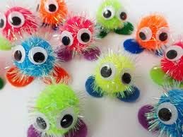 E Shopping® كرات بوم بوم لامعة مختلطة الألوان + بوم بوم ناعم رقيق للفنون والحرف، تزيين الحفلات، حرف الخياطة، صناعة المجوهرات (الحجم 2 سم /100 +100 قطعة) - Image 2