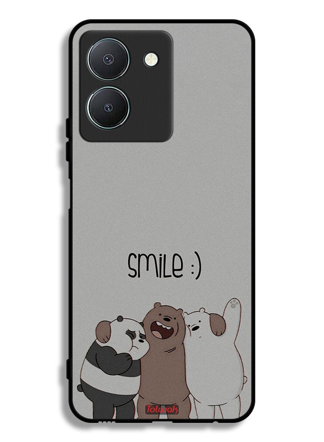 Tolwak Vivo Y36 5G Protective Case Cover Friends Smile - Image 1