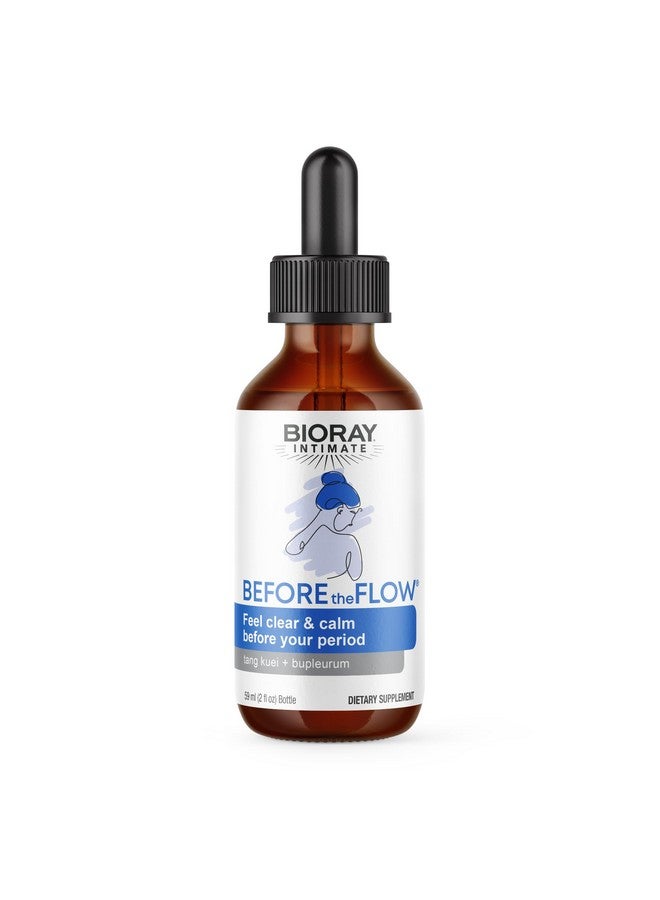 BIORAY Intimate Before The Flow - 2 fl oz - Diminishes Normal Symptoms of PMS - Non-GMO, Gluten Free - Image 1