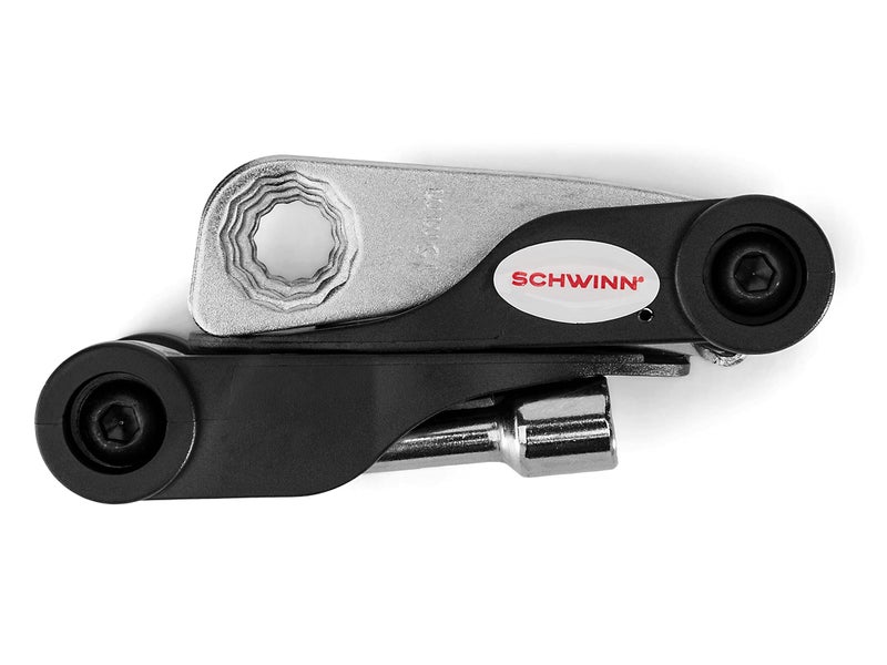 Schwinn 18-Function Multi-Tool Repair Kit, Multi-Purpose for Bikes, Easy-to-Carry Tool Kit, Portable and Convenient Design, Includes Wrench Sockets, Screwdrivers, and Tire Levers, Bicycle Essentials - Image 3