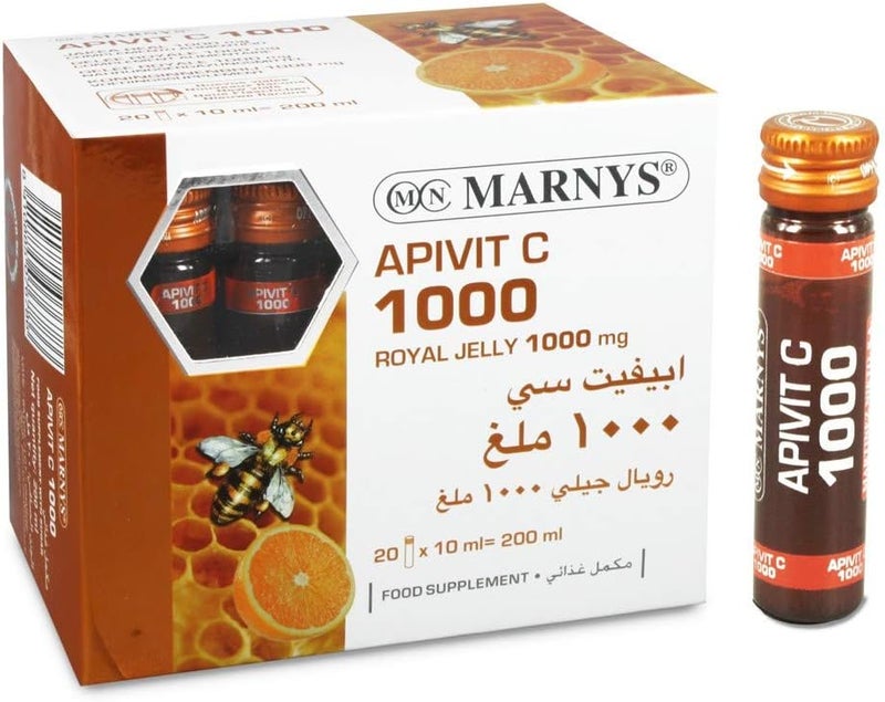 Marnys Apivit C 1000 Vials with Royal Jelly
