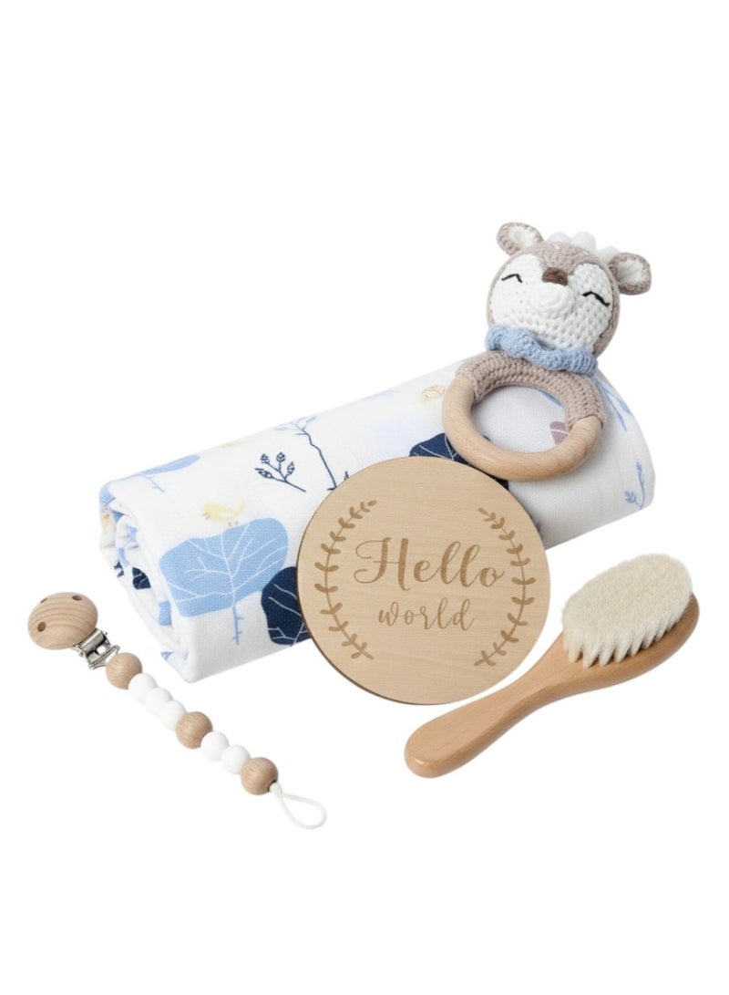 Bambimici – Multi-Purpose Baby Gift Box - Deer Set P - Image 2