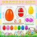 OCTERIC 512Pcs Easter Eggs 23 Fillable Bright Colors Plastic Easter Eggs Empty for Easter Hunt Easter Basket Stuffers Party Favor Classroom Prize Supplies - Image 4