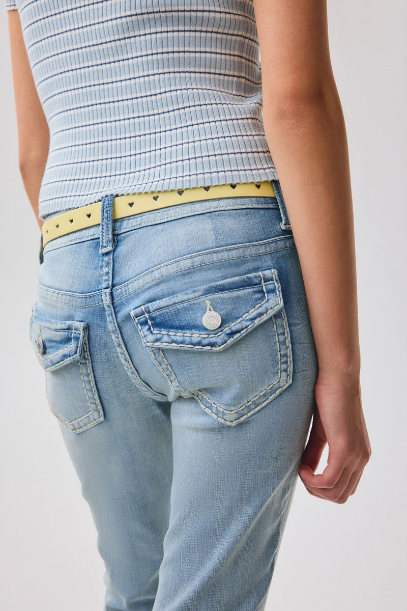 H&M Skinny Fit Bootcut Low Jeans