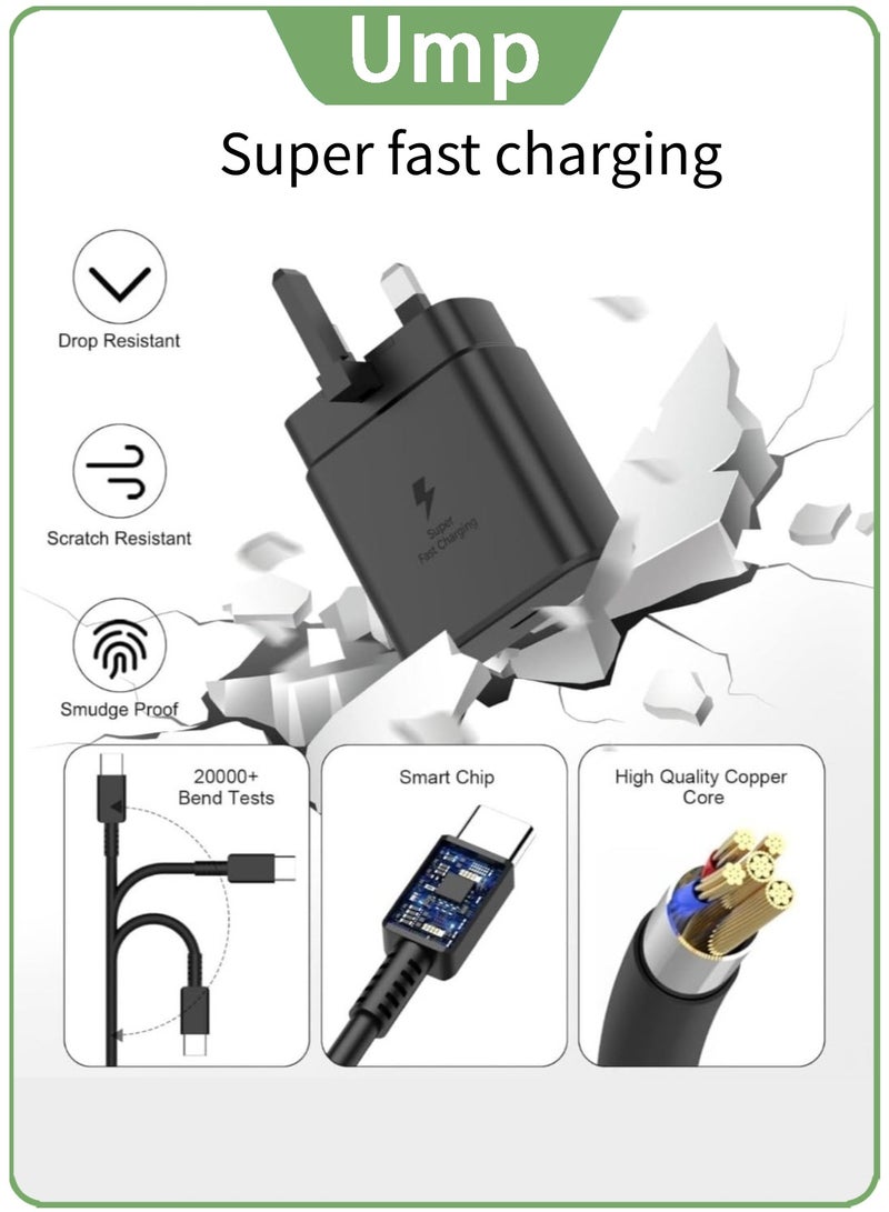 Ump Official 45W Super Fast Charger with Type C Cable 1M，for samsung - Image 2