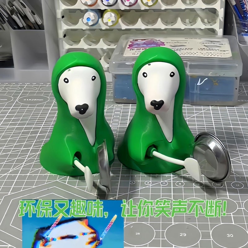 Green Funny Barking Dog Toy Prank Gag - Image 2
