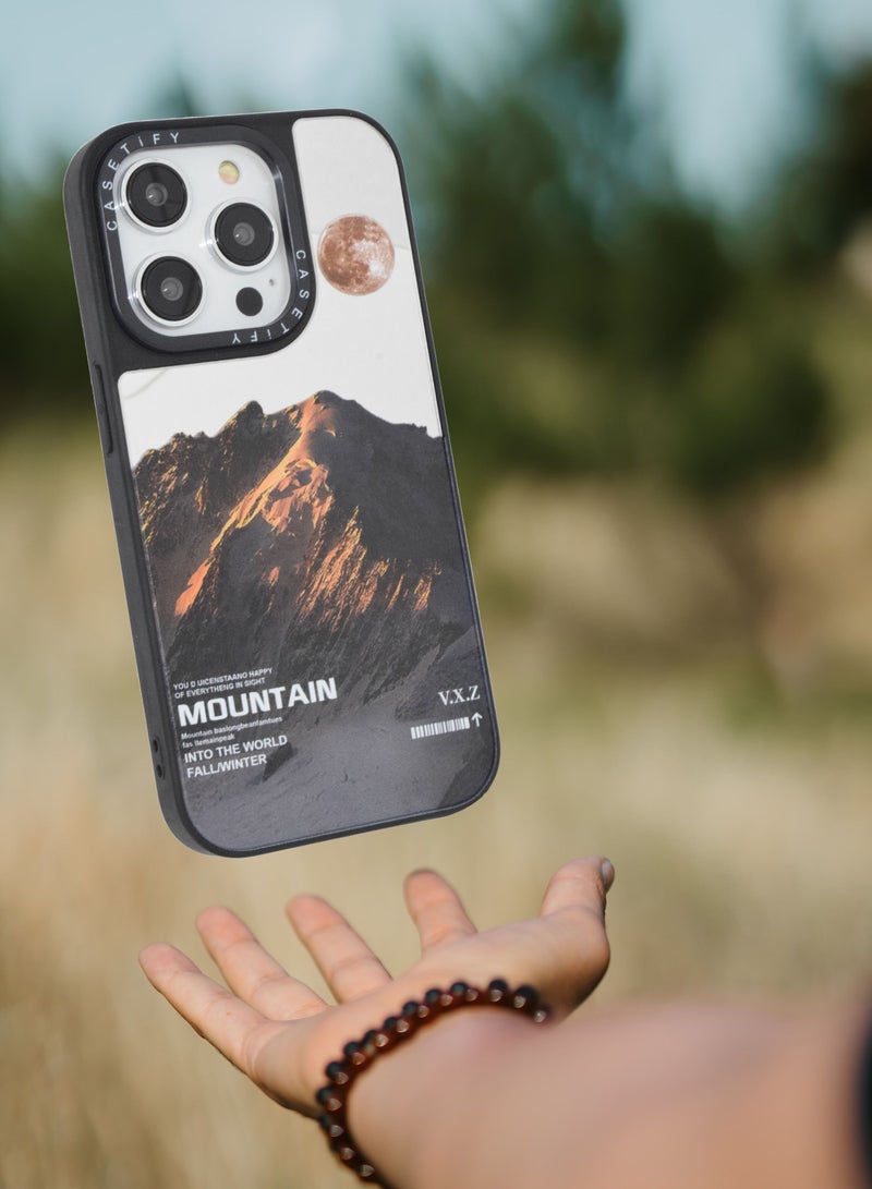 Casetify iPhone 14 Pro Cover Luxury Plating Embossed Hard Phone Case Tempered Glass Back Cover - Image 3